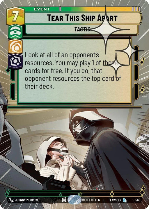 Tear This Ship Apart (330) (Hyperspace Foil) (330) [A Lawless Time] - for just $2.85! 