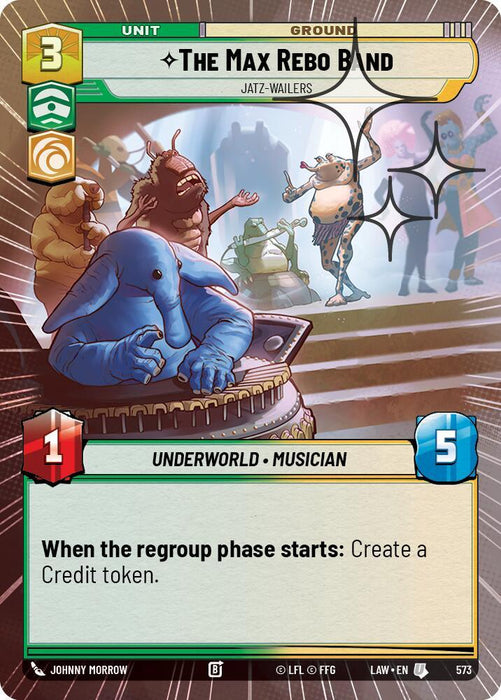 The Max Rebo Band - Jatz-Wailers (335) (Hyperspace Foil) (335) [A Lawless Time] - for just $0.35! 