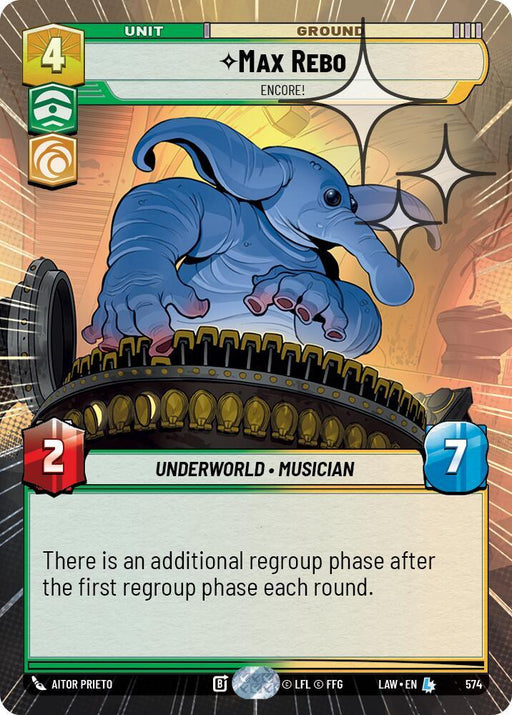 Max Rebo - Encore! (336) (Hyperspace Foil) (336) [A Lawless Time] - for just $9! 