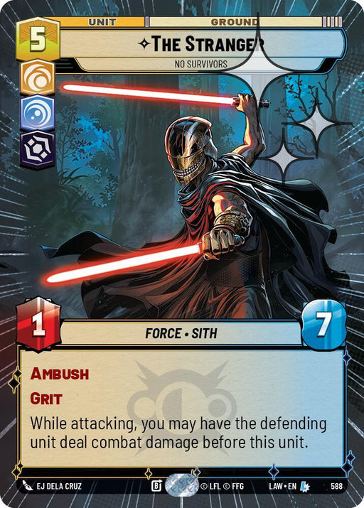 The Stranger - No Survivors (350) (Hyperspace Foil) (350) [A Lawless Time] - for just $14! 
