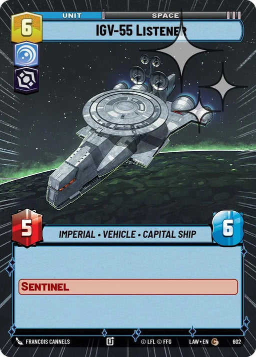 IGV-55 Listener (364) (Hyperspace Foil) (364) [A Lawless Time] - for just $0.10! 
