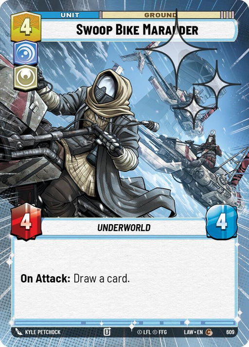 Swoop Bike Marauder (371) (Hyperspace Foil) (371) [A Lawless Time] - for just $0.10! 