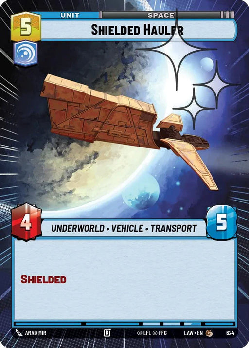 Shielded Hauler (386) (Hyperspace Foil) (386) [A Lawless Time] - for just $0.10! 