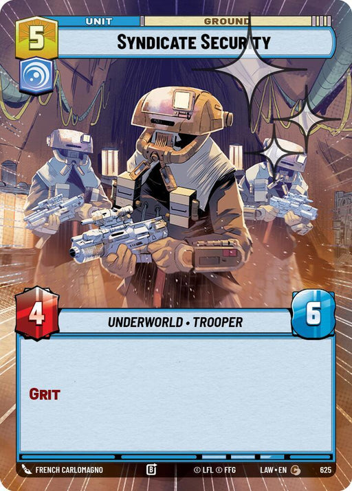 Syndicate Security (387) (Hyperspace Foil) (387) [A Lawless Time] - for just $0.10! 