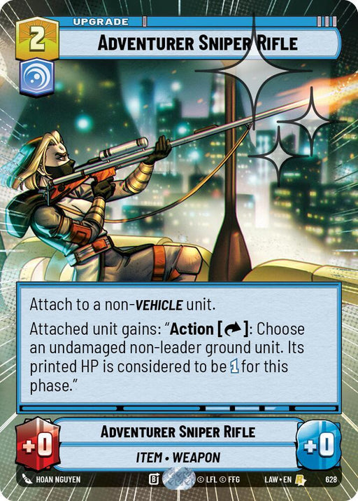 Adventurer's Sniper Rifle (390) (Hyperspace Foil) (390) [A Lawless Time] - for just $0.35! 