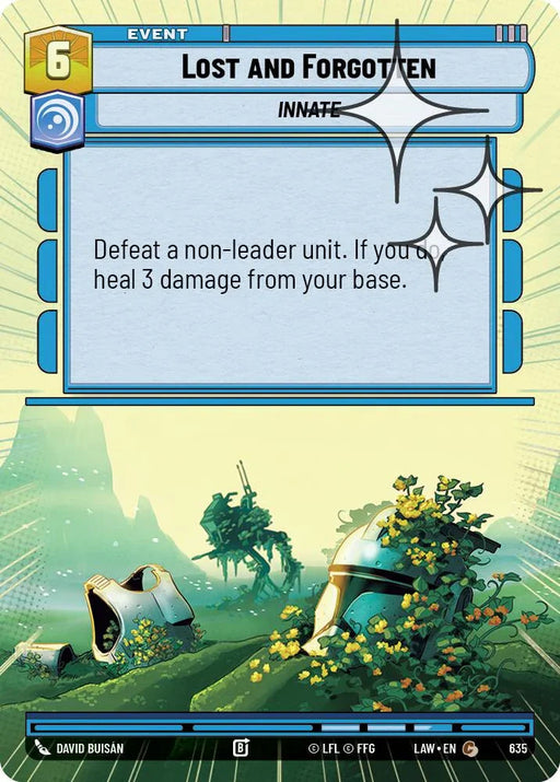 Lost and Forgotten (397) (Hyperspace Foil) (397) [A Lawless Time] - for just $0.15! 