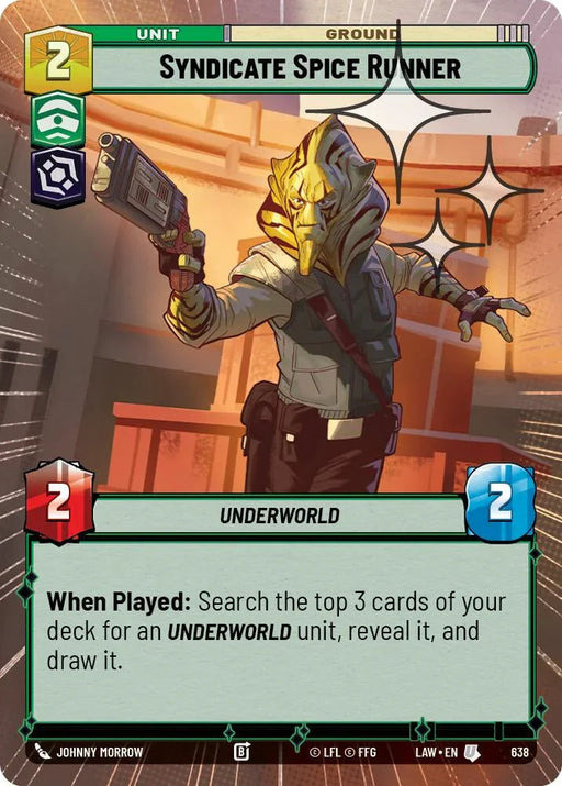 Syndicate Spice Runner (400) (Hyperspace Foil) (400) [A Lawless Time] - for just $0.15! 