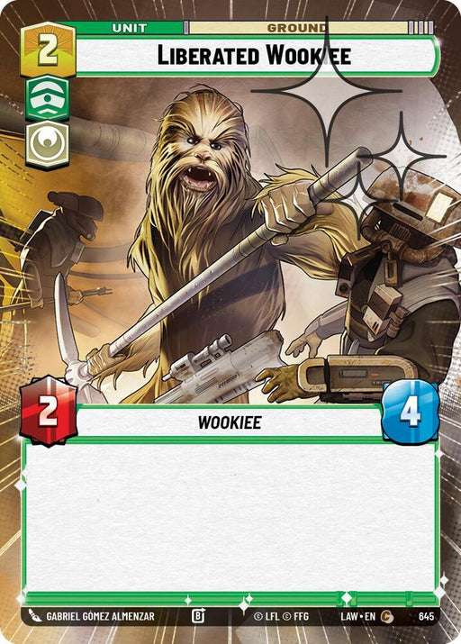 Liberated Wookie (407) (Hyperspace Foil) (407) [A Lawless Time] - for just $0.10! 