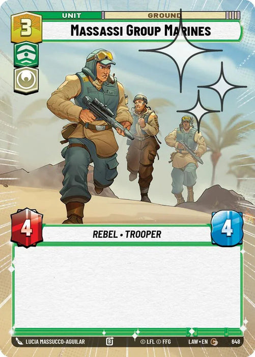 Massassi Group Marines (410) (Hyperspace Foil) (410) [A Lawless Time] - for just $0.10! 