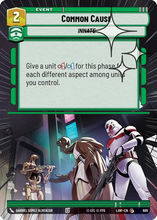 Common Cause (431) (Hyperspace Foil) (431) [A Lawless Time] - for just $0.10! 