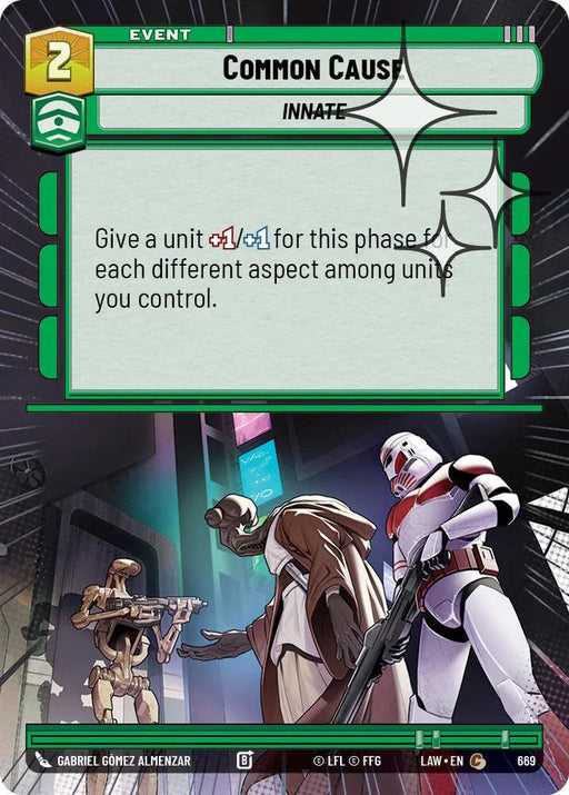 Common Cause (431) (Hyperspace Foil) (431) [A Lawless Time] - for just $0.10! 