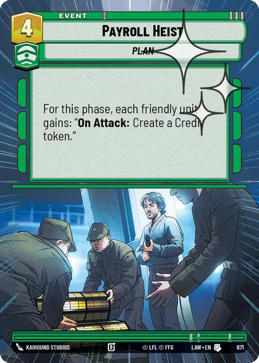 Payroll Heist (433) (Hyperspace Foil) (433) [A Lawless Time] - for just $0.10! 
