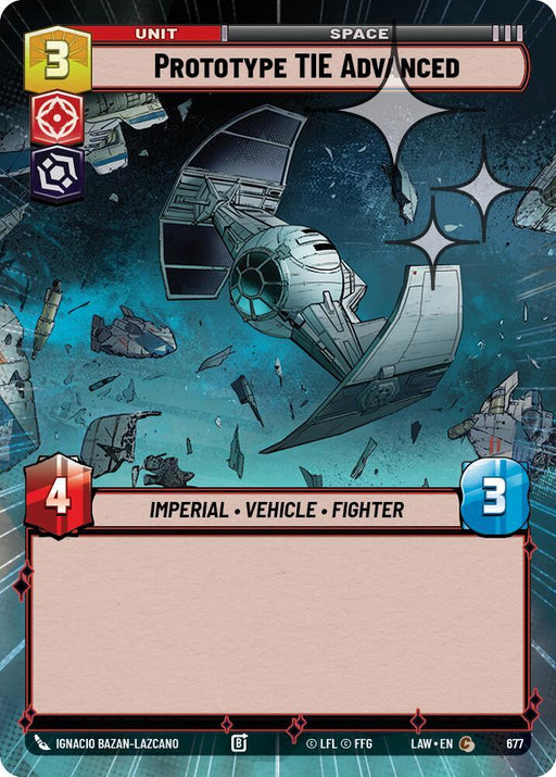 Prototype TIE Advanced (439) (Hyperspace Foil) (439) [A Lawless Time] - for just $0.10! 