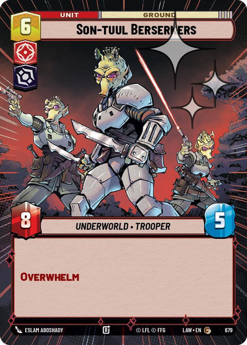 Son-tuul Berserkers (441) (Hyperspace Foil) (441) [A Lawless Time] - for just $0.10! 