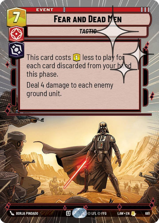 Fear and Dead Men (443) (Hyperspace Foil) (443) [A Lawless Time] - for just $0.55! 