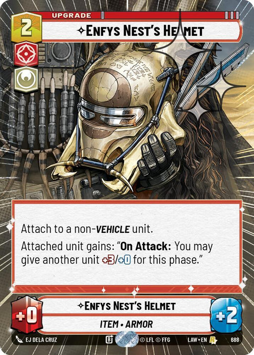 Enfys Nest's Helmet (450) (Hyperspace Foil) (450) [A Lawless Time] - for just $0.40! 