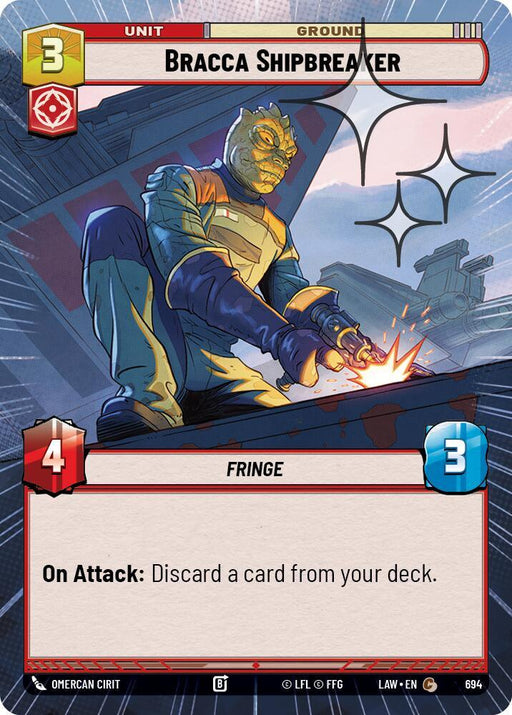 Bracca Shipbreaker (456) (Hyperspace Foil) (456) [A Lawless Time] - for just $0.10! 