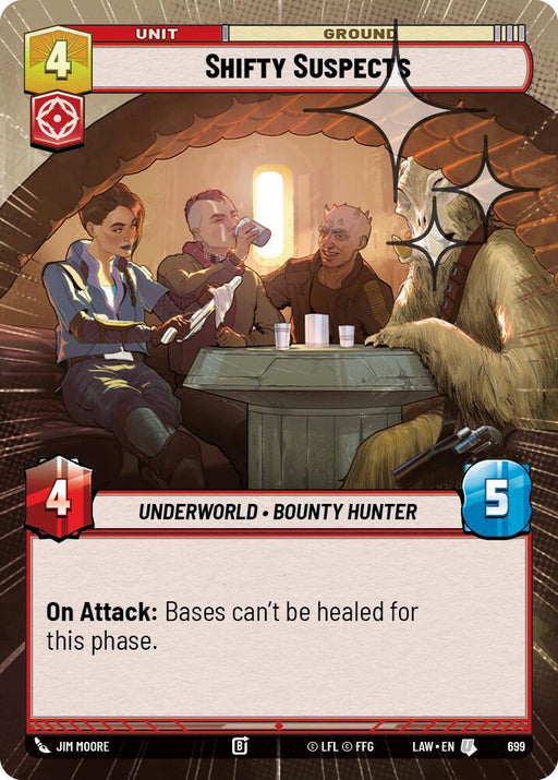 Shifty Suspects (461) (Hyperspace Foil) (461) [A Lawless Time] - for just $0.10! 