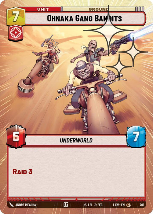 Ohnaka Gang Bandits (463) (Hyperspace Foil) (463) [A Lawless Time] - for just $0.10! 