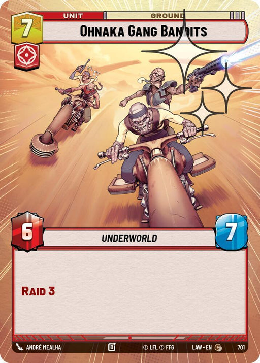 Ohnaka Gang Bandits (463) (Hyperspace Foil) (463) [A Lawless Time] - for just $0.10! 