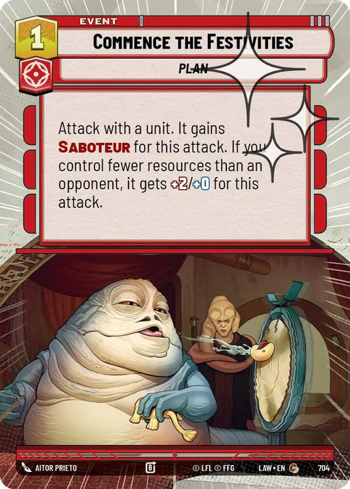 Commence the Festivities (466) (Hyperspace Foil) (466) [A Lawless Time] - for just $0.10! 