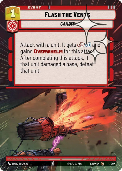 Flash the Vents (469) (Hyperspace Foil) (469) [A Lawless Time] - for just $0.10! 
