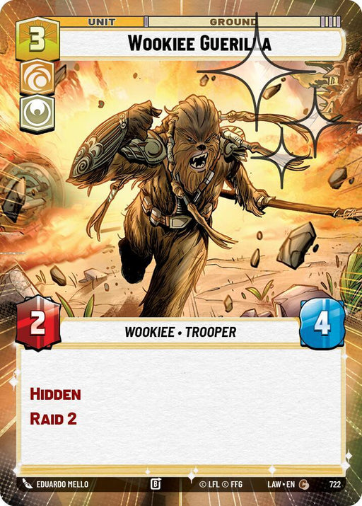 Wookiee Guerilla (484) (Hyperspace Foil) (484) [A Lawless Time] - for just $0.10! 