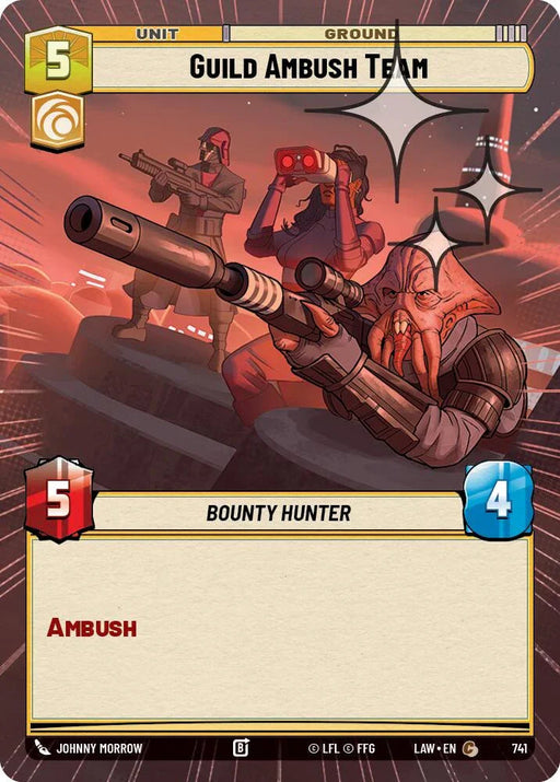 Guild Ambush Team (503) (Hyperspace Foil) (503) [A Lawless Time] - for just $0.10! 