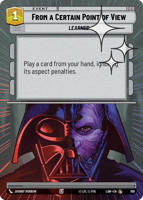From a Certain Point of View (528) (Hyperspace Foil) (528) [A Lawless Time] - for just $0.10! 