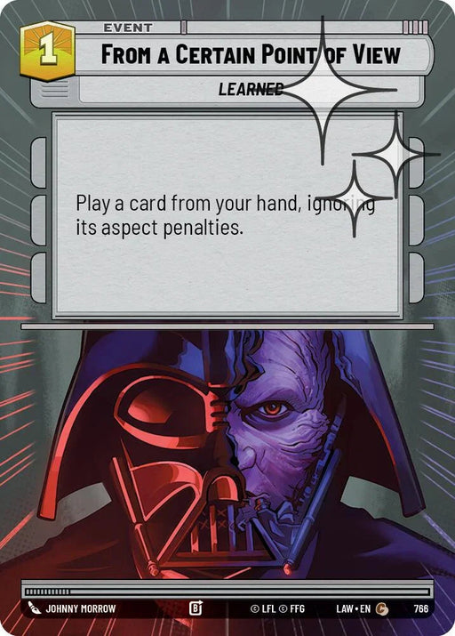 From a Certain Point of View (528) (Hyperspace Foil) (528) [A Lawless Time] - for just $0.10! 