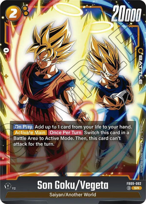 Son Goku/Vegeta [Dual Evolution] - for just $4.15! 