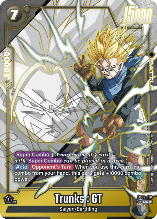 Trunks : GT (FB09-110) (Alternate Art) [Dual Evolution] - for just $10.35! 
