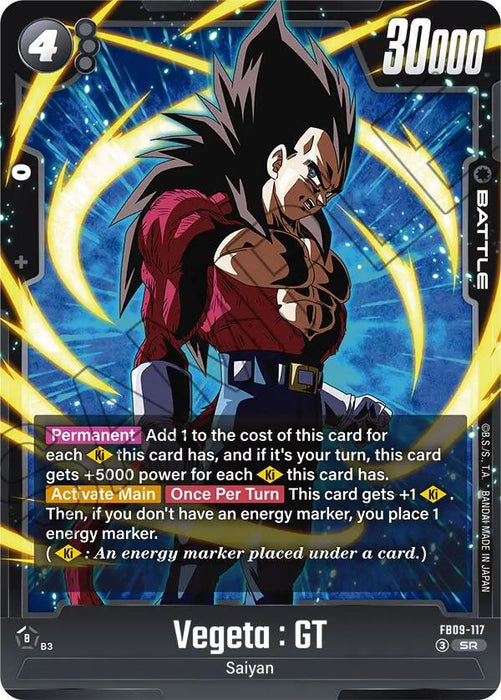 Vegeta : GT (FB09-117) [Dual Evolution] - for just $0.90! 
