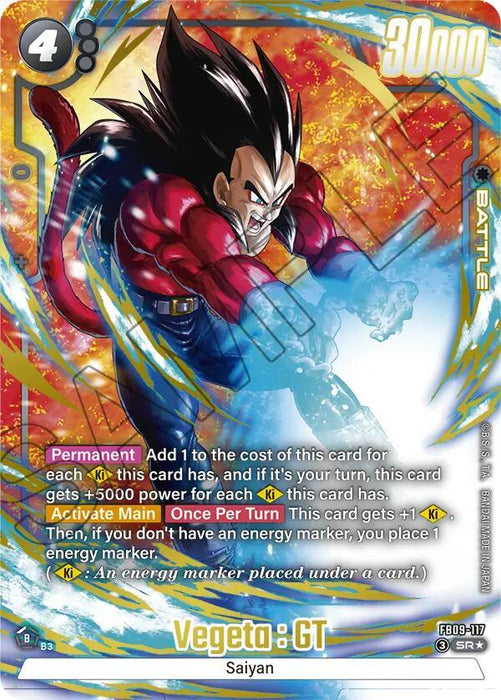 Vegeta : GT (FB09-117) (Alternate Art) [Dual Evolution] - for just $19.55! 