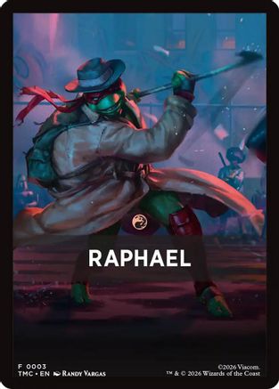 Raphael Theme Card (TMC-003) - Commander: Teenage Mutant Ninja Turtles - for just $0.09! 
