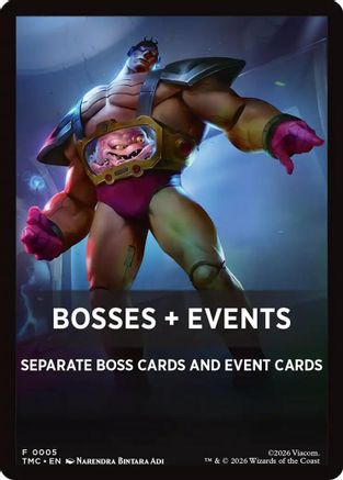 Bosses + Events (TMC-005) - Commander: Teenage Mutant Ninja Turtles - for just $0.24! 