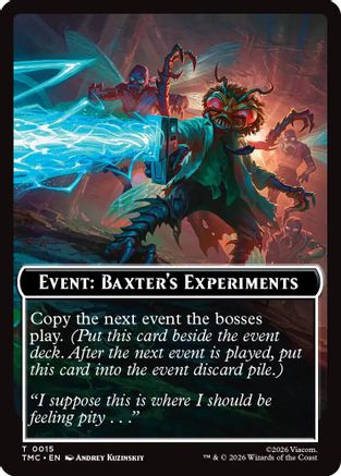 Event: Baxter's Experiments (TMC-015) - Commander: Teenage Mutant Ninja Turtles - for just $0.05! 