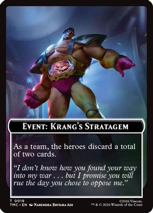 Event: Krang's Stratagem (TMC-019) - Commander: Teenage Mutant Ninja Turtles - for just $0.06! 