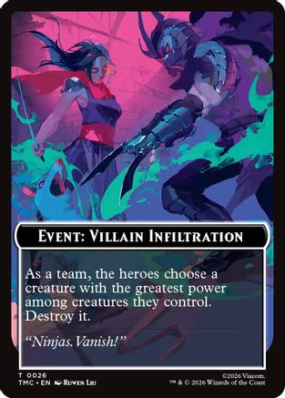 Event: Villain Infiltration (TMC-026) - Commander: Teenage Mutant Ninja Turtles - for just $0.12! 