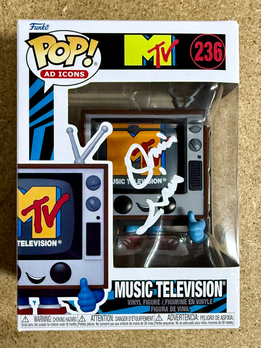 Musician Donnie Iris Signed 2024 MTV Funko Pop #236 With JSA COA - for just $100! 