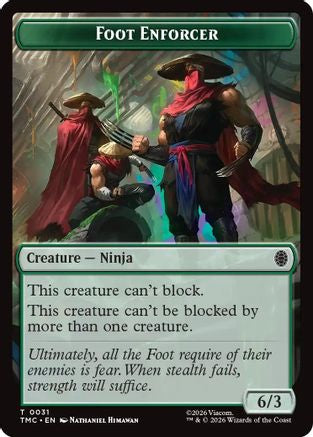 Foot Enforcer (TMC-031) - Commander: Teenage Mutant Ninja Turtles - for just $0.10! 