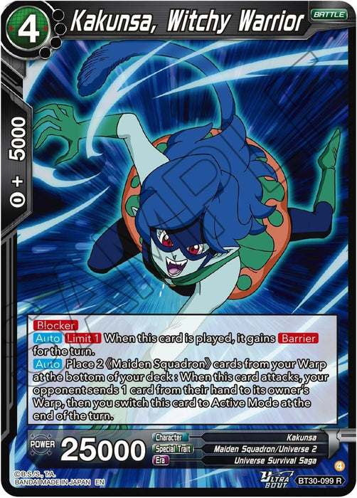 Kakunsa, Witchy Warrior (BT30-099) [Three Glorious Fighters] - for just $0.10! 