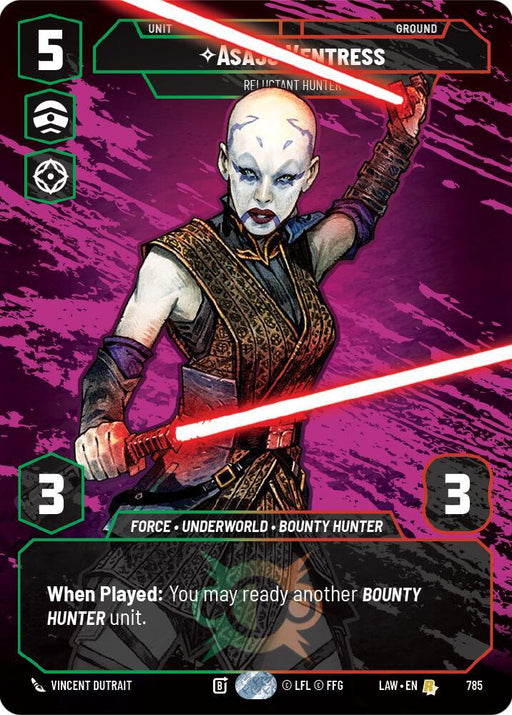 Asajj Ventress - Reluctant Hunter (Prestige) (785) (785) [A Lawless Time] - for just $0.35! 