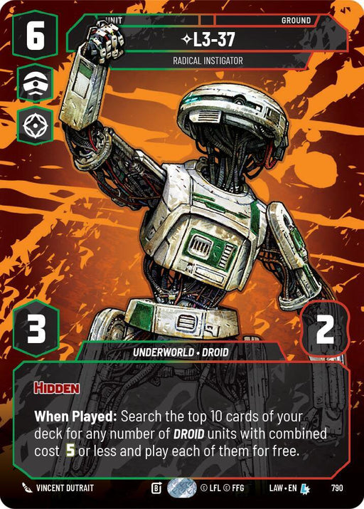 L3-37 - Radical Instigator (Prestige) (790) (790) [A Lawless Time] - for just $0.95! 