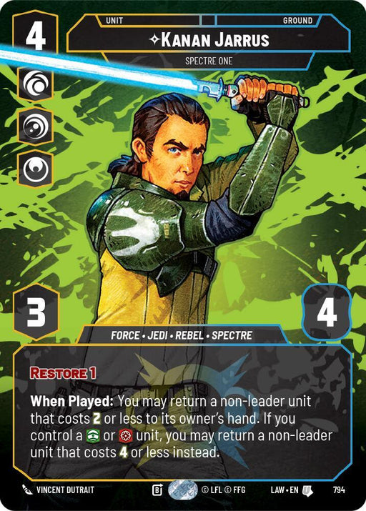 Kanan Jarrus - Spectre One (Prestige) (794) (794) [A Lawless Time] - for just $0.90! 