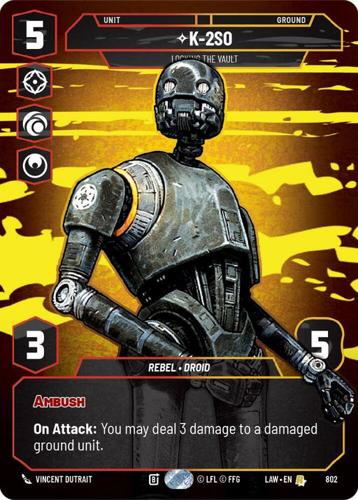 K-2S0 - Locking the Vault (Prestige) (802) (802) [A Lawless Time] - for just $0.65! 