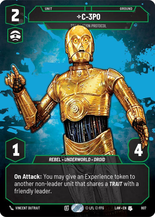 C-3PO - Translation Protocol (Prestige) (807) (807) [A Lawless Time] - for just $0.40! 