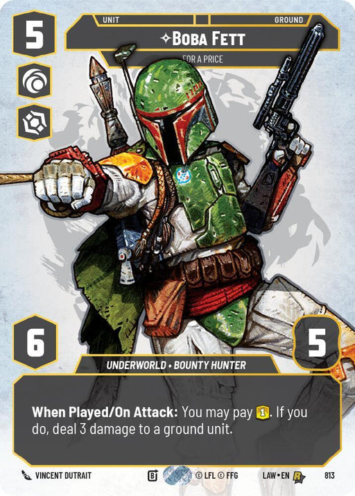 Boba Fett - For a Price (Prestige) (813) (813) [A Lawless Time] - for just $1.70! 