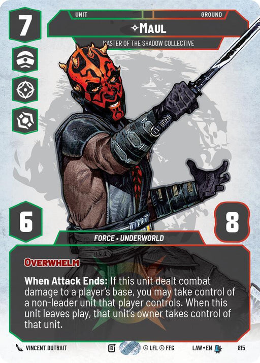 Maul - Master of the Shadow Collective (Prestige) (815) (815) [A Lawless Time] - for just $1.65! 