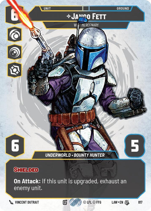 Jango Fett - Wily Mercenary (Prestige) (817) (817) [A Lawless Time] - for just $0.30! 